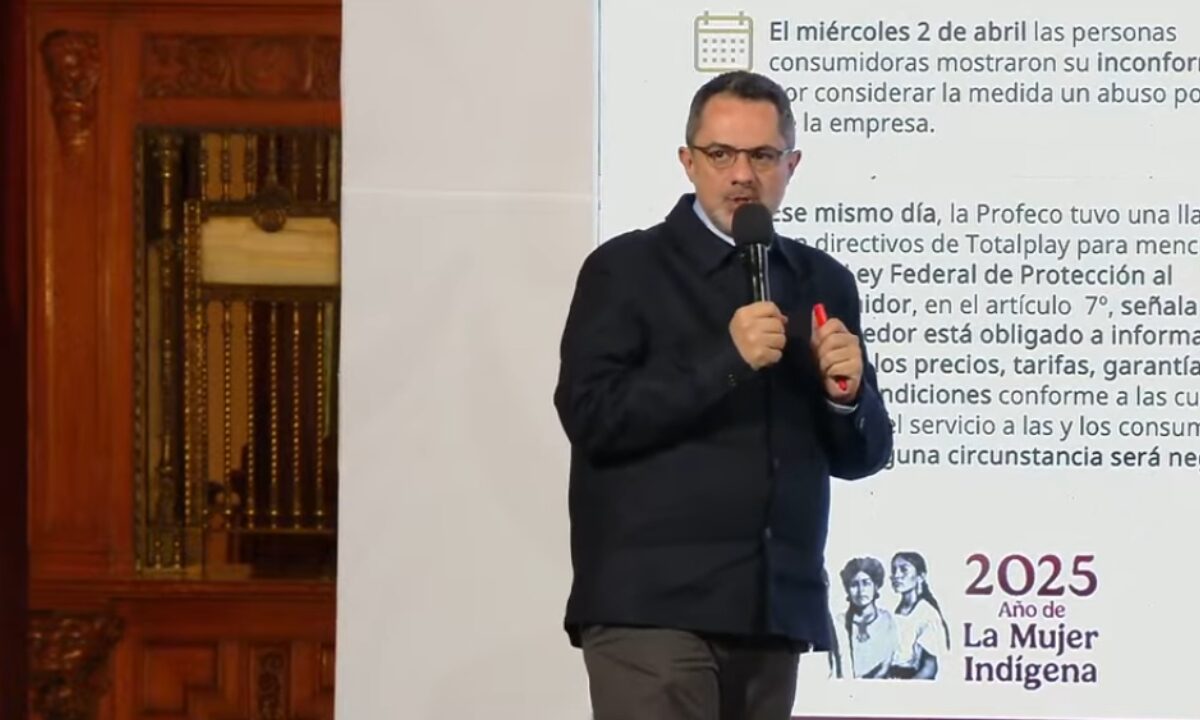 Profeco habla sobre lo sucedido con Totalplay