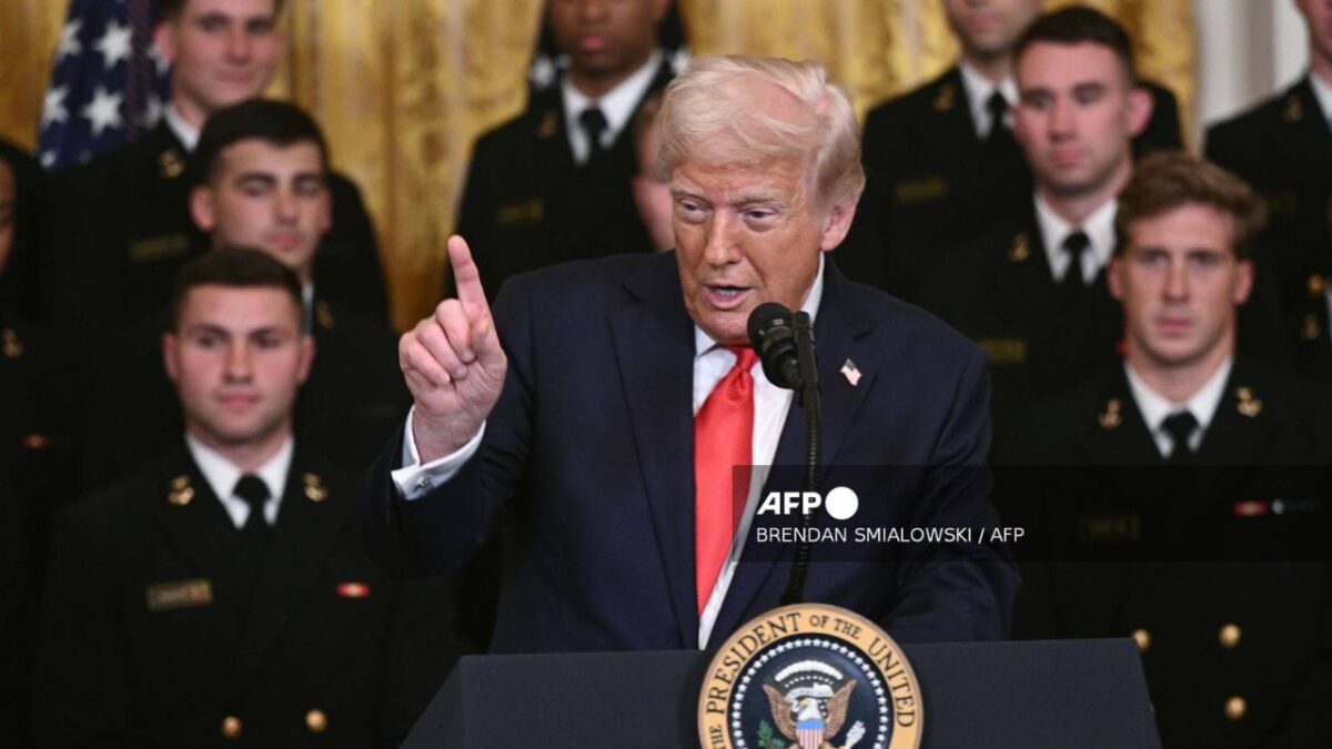 Donald Trump afirmó que el gobierno de México teme a los cárteles del narcotráfico.