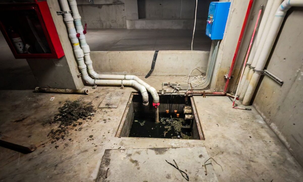 Espacios con basura, zonas incompletas y un elevador sin seguridad, hay en el condominio.