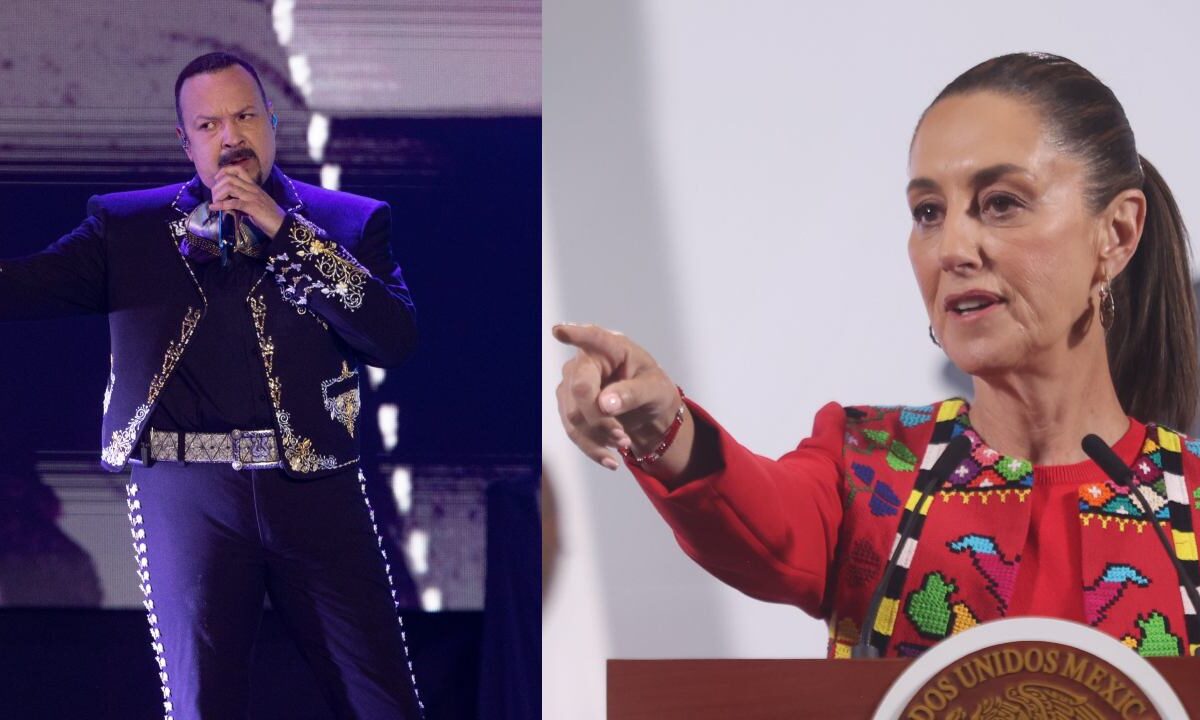 Pepe Aguilar asegura que no habló mal de Sheinbaum y que el audio se generó a través de una IA.