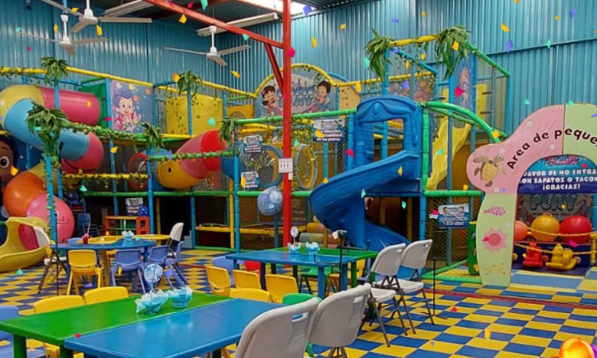 El salón de fiestas infantiles suele ofrecer un espacio cómodo y adecuado para la diversión de los infantes