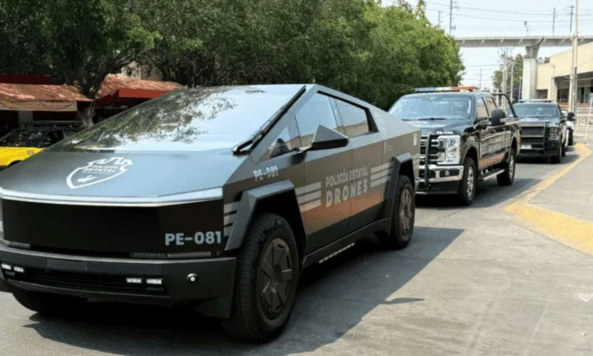 El gobernador de Jalisco sumó tres Cybertruck para "reforzar" la seguridad