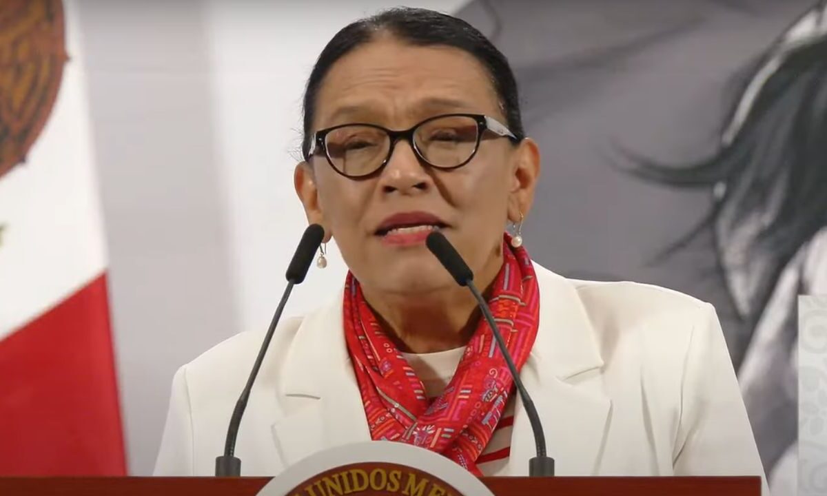 Rosa Icela, reiteró que 38,065 mexicanos han llegado repatriados a México de Estados Unidos