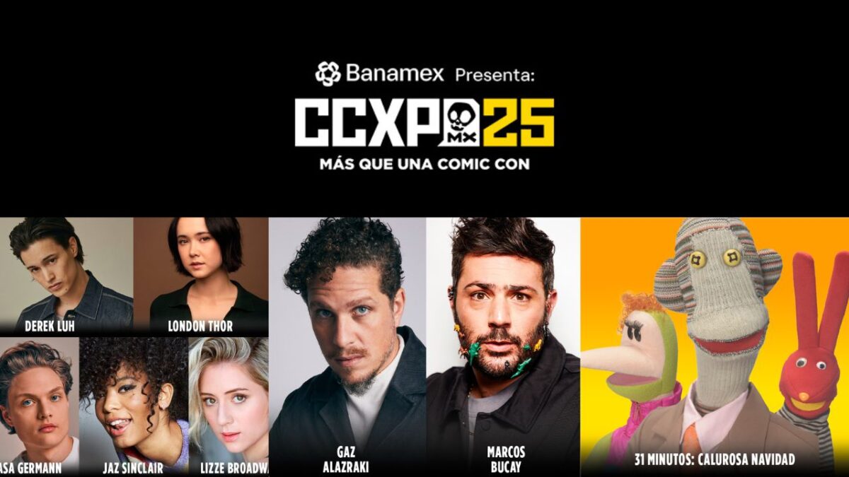 GenV, La Oficina, 31 Minutos, CCXP México 2025