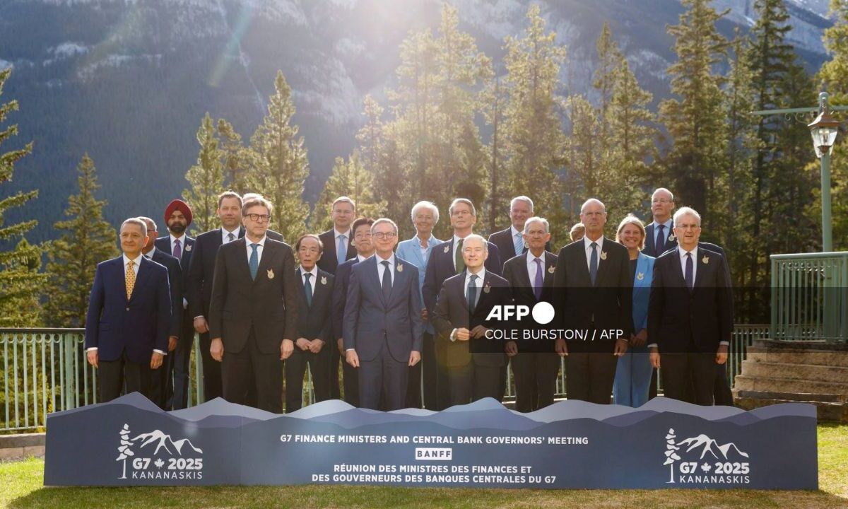 La reunión de responsables de Finanzas de los países del G7 comenzó este miércoles en Banff, Canadá.