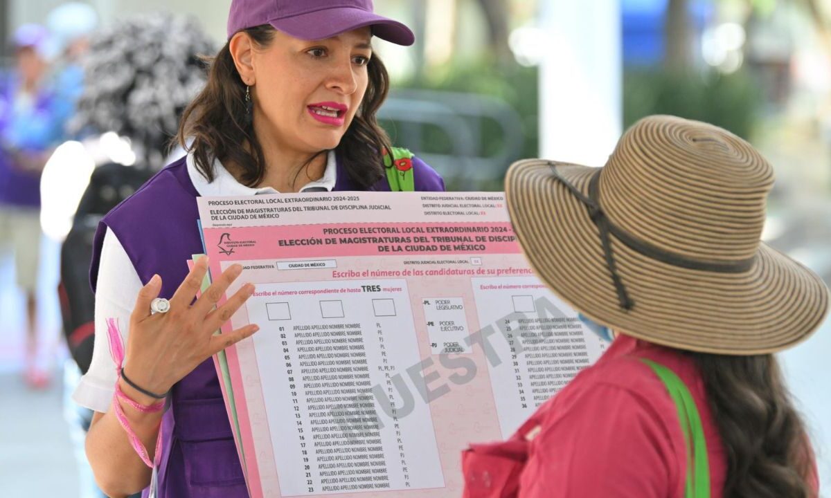 El IECM continuará con las jornadas informativas en distintos espacios públicos de la Ciudad de México ,a días de la elección judicial