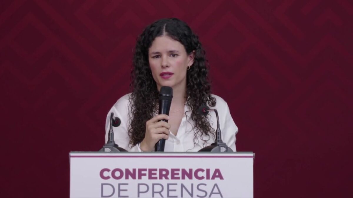 Luisa María Alcalde, dirigente de Morena, presumió que el partido aventaja en 6 por ciento de los municipios de Veracruz.