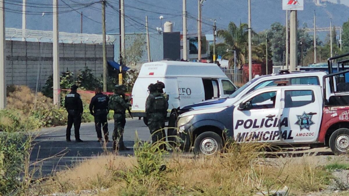 Llegaron a la escena del crimen elementos de Seguridad Pública, la Guardia Nacional y el Ejército mexicano.