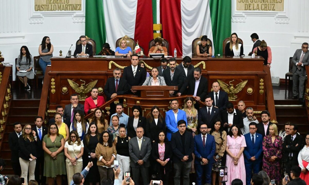 Legisladores del Congreso capitalino sin distinciones partidistas se unieron en solidaridad ante los hechos recientes reafirmando su compromiso con la paz y la justicia.