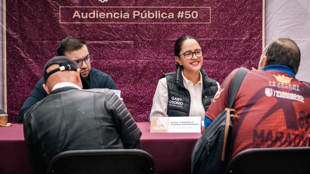 Las audiencias ciudadanas permitirán mejorar la atención a problemáticas en la alcaldía Tlalpan.