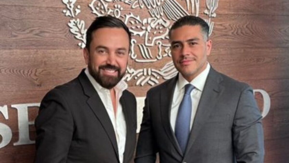 El vocero de diputados de Morena y Omar García Harfuch se reunieron para fortalecer la comunicación e informar avances en temas de seguridad