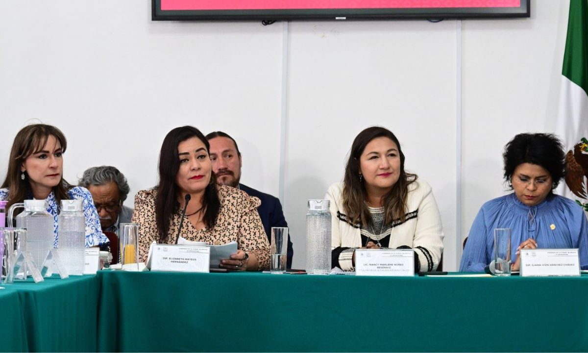 La alcaldesa de Azcapotzalco refirió una disminución en el primer trimestre de 2025 del 14 por ciento en el total de delitos.