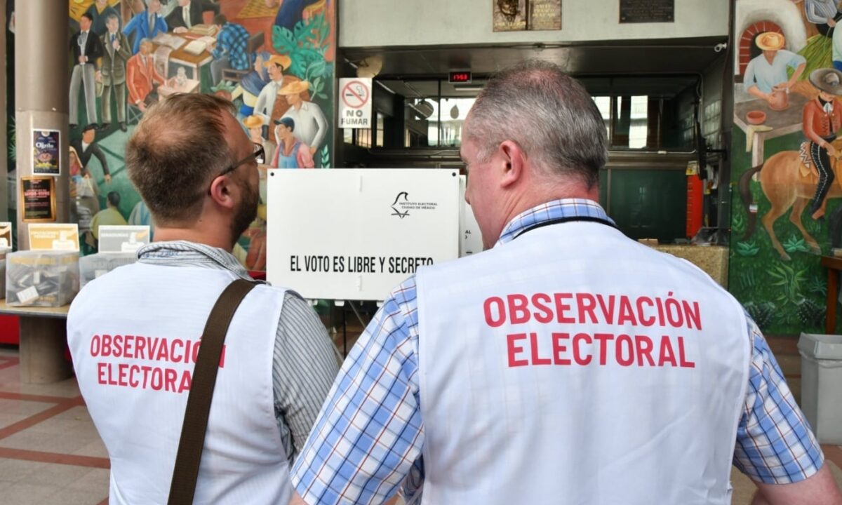 INE descarta a 38 mil observadores electorales