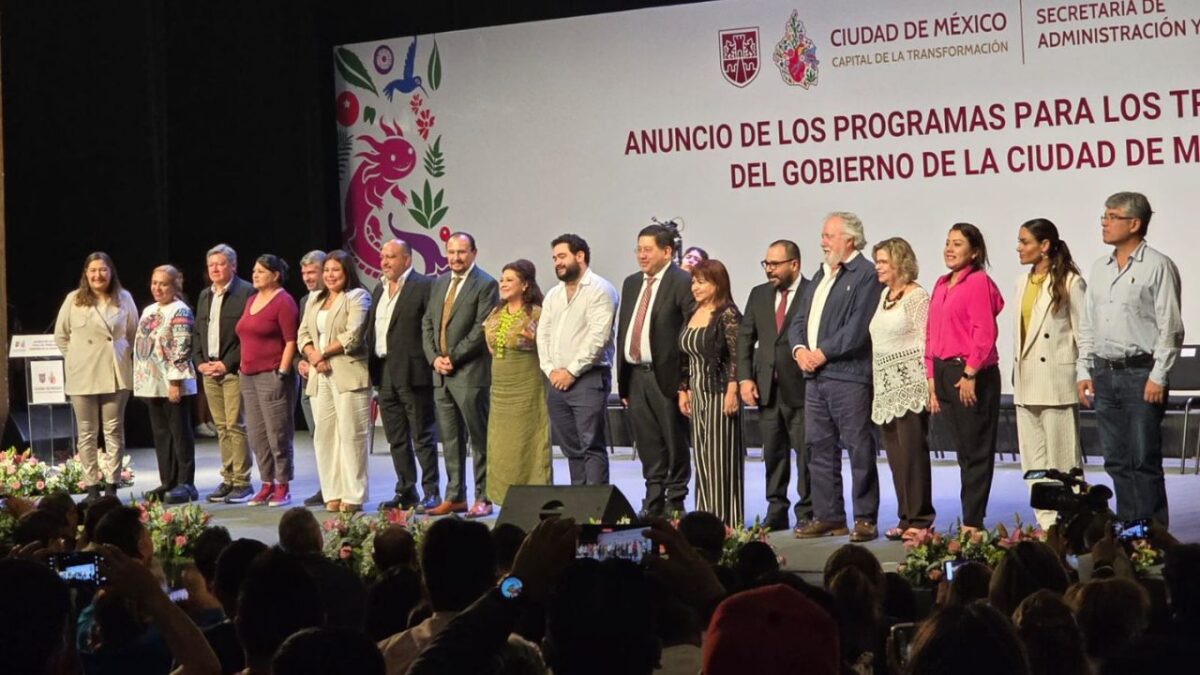 La Jefa de Gobierno de la Ciudad de México, Clara Brugada, anunció mejoras laborales para más de 42 mil trabajadores.
