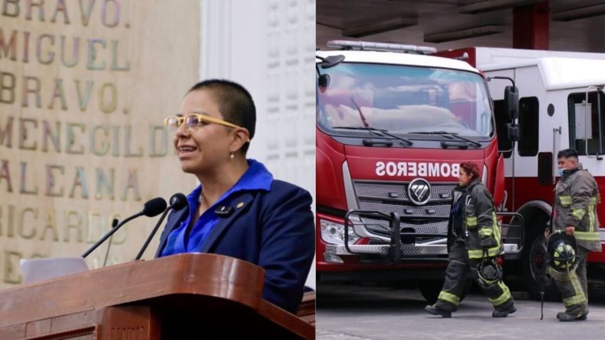 Lizzette Salgado busca renovar y fortalecer al cuerpo de bomberos