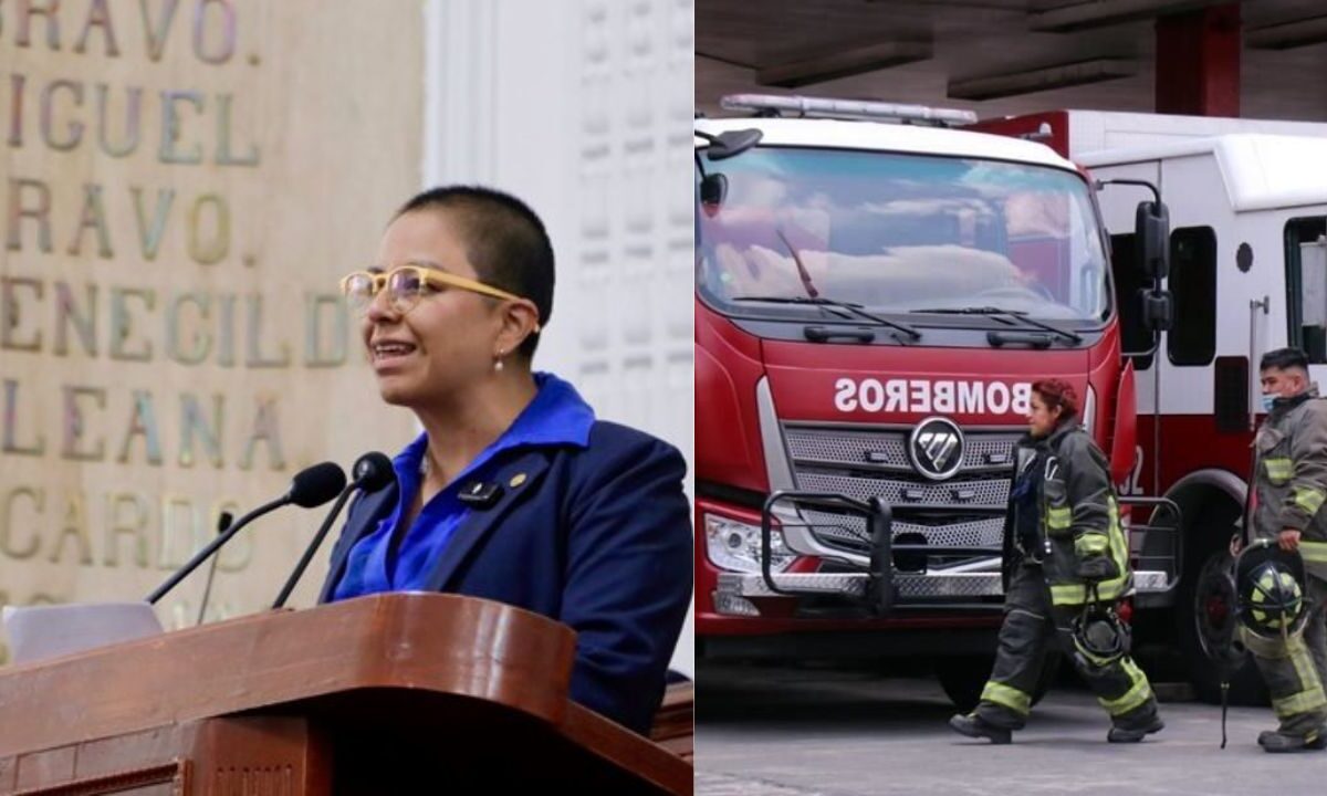 Lizzette Salgado busca renovar y fortalecer al cuerpo de bomberos