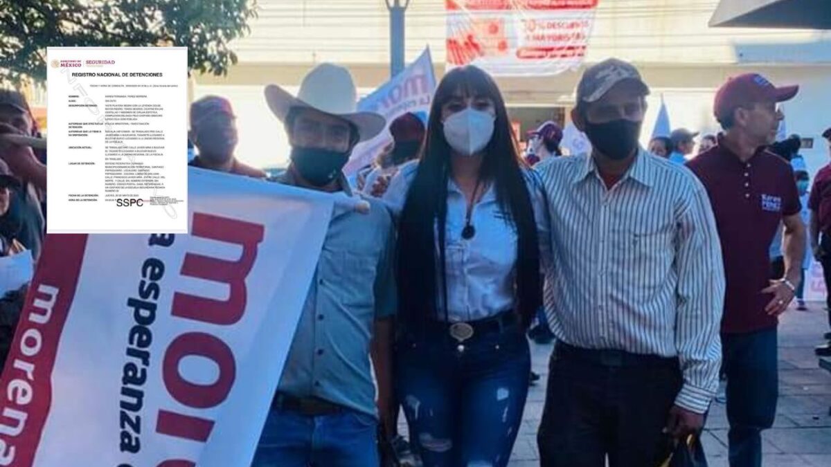Cae Karen Pérez, candidata de Morena en Durango.