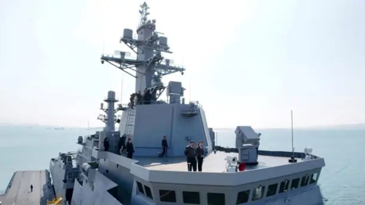 Corea del Norte fabrica su primer destructor nuclear