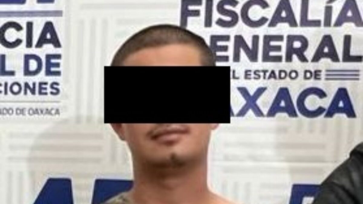 FIscalía de Oaxaca detiene a “El Joshua” por el feminicidio de su pareja.