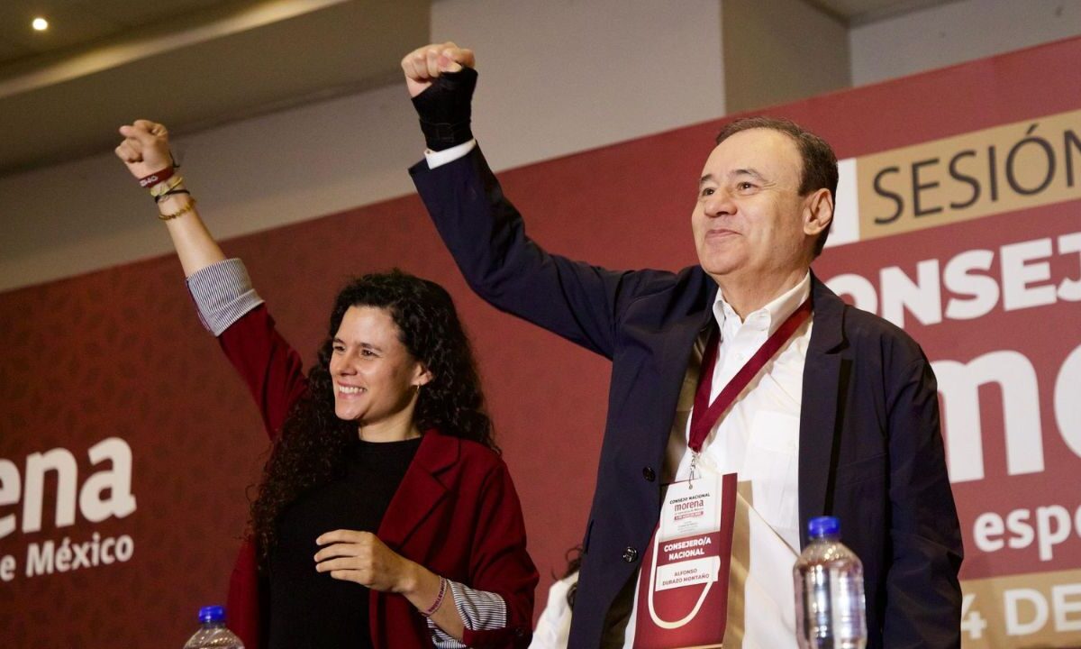 Alfonso Durazo Montaño, gobernador de Sonora, encabezó con éxito la VI sesión del Consejo Nacional de Morena.