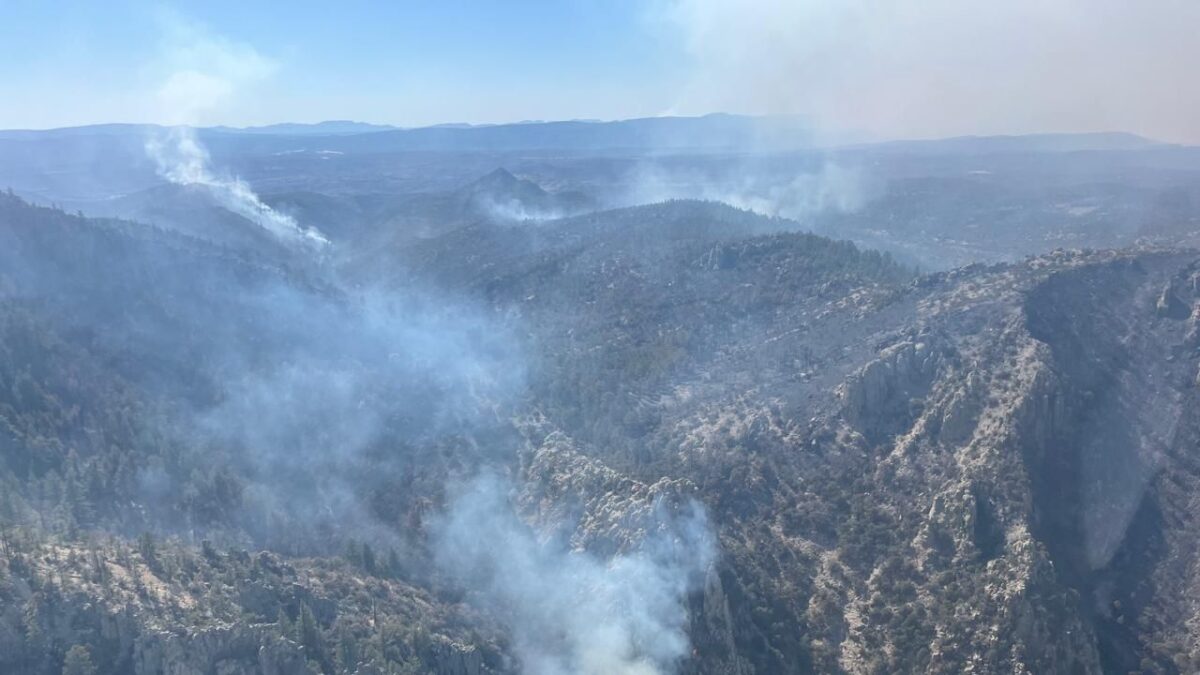 La Conafor informó que en Chihuahua se reportaron 24 incendios forestales activos.