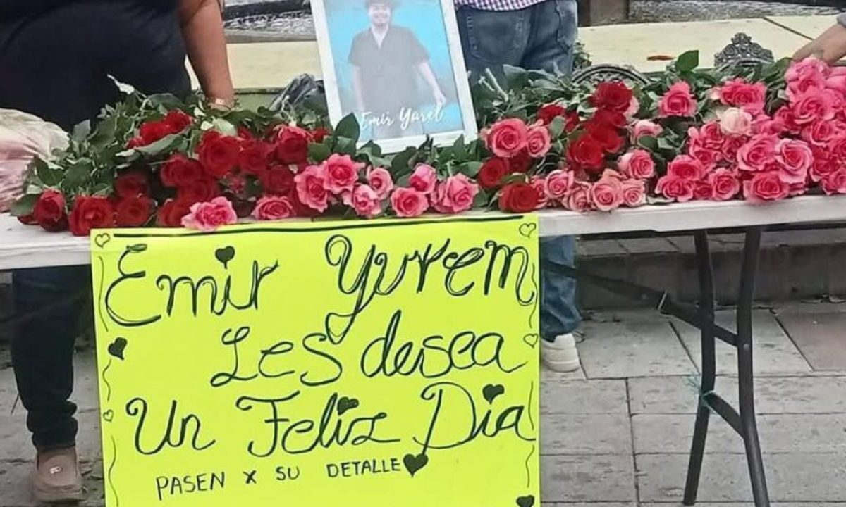 Odalys, madre del joven Emir, asesinado en ese municipio, participó en la actividad.