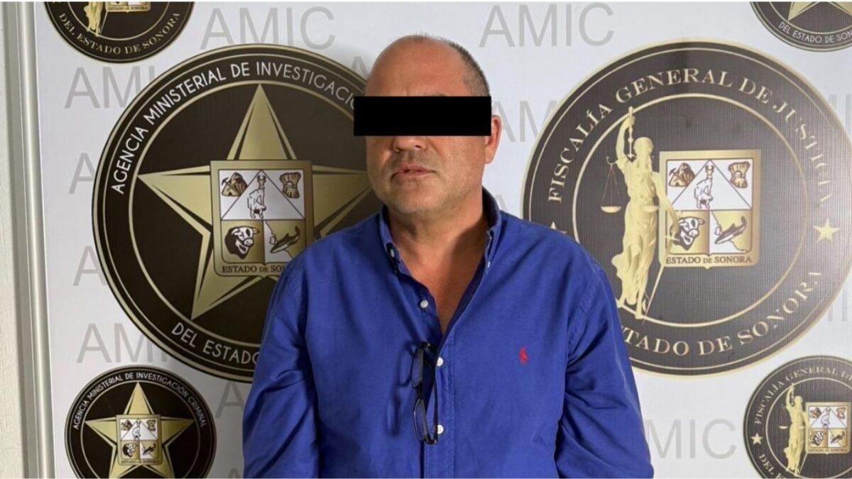 En Puerto Peñasco, Sonora fue detenido Jim "N", estadounidense prófugo de la justicia por delitos relacionados con el narcotráfico.