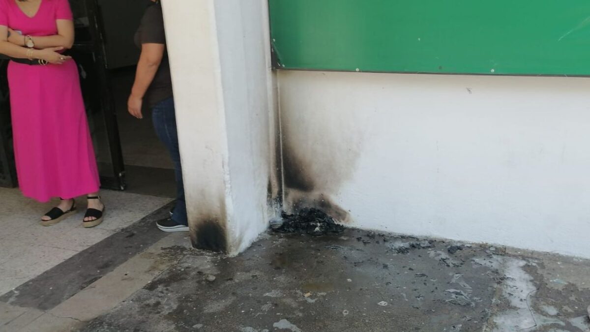 PRI nacional en Veracruz vandalizado