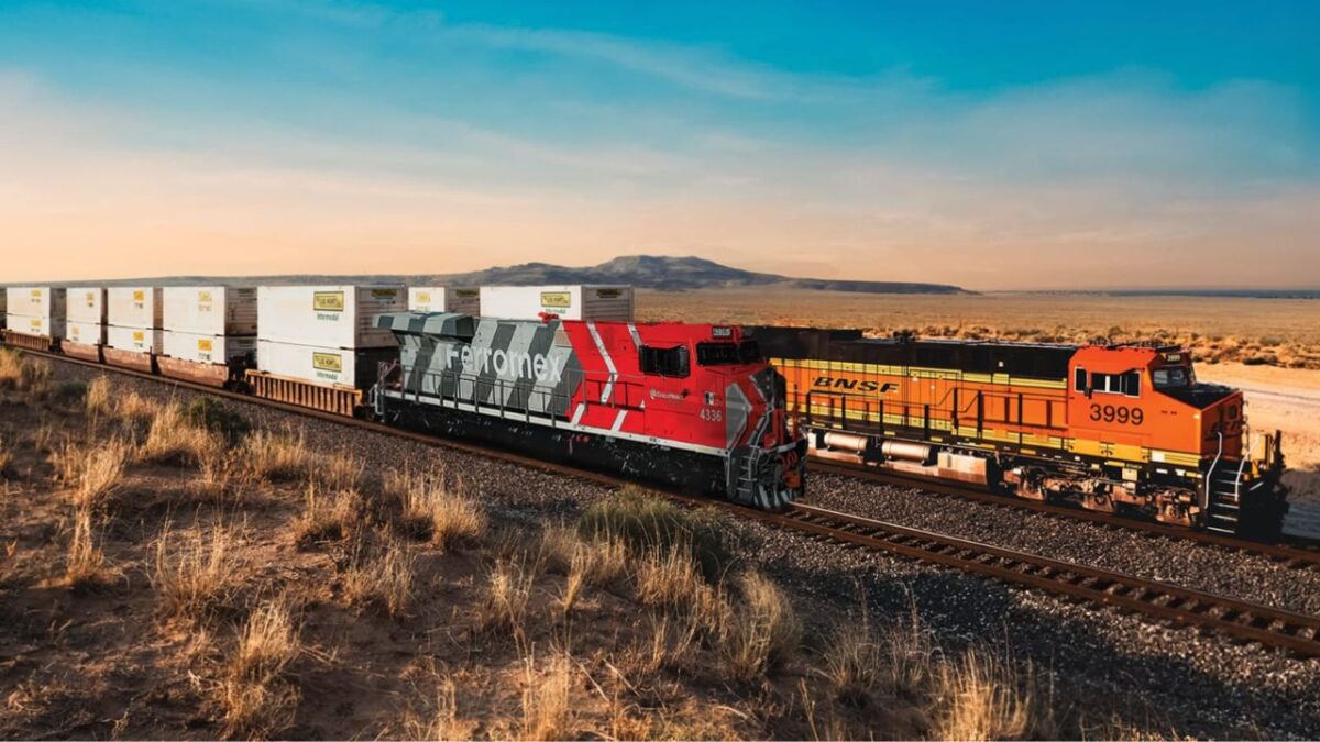 Ferromex, J.B. Hunt y BNSF lanzaron Quantum México, un servicio de alta velocidad para transporte de carga de México hacia Estados Unidos.