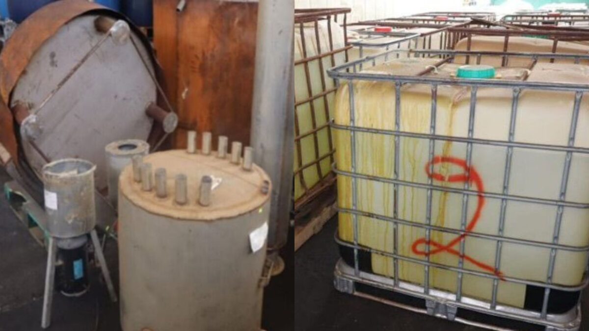 FRG destruye 2.1 toneladas de drogas incautadas en Sinaloa