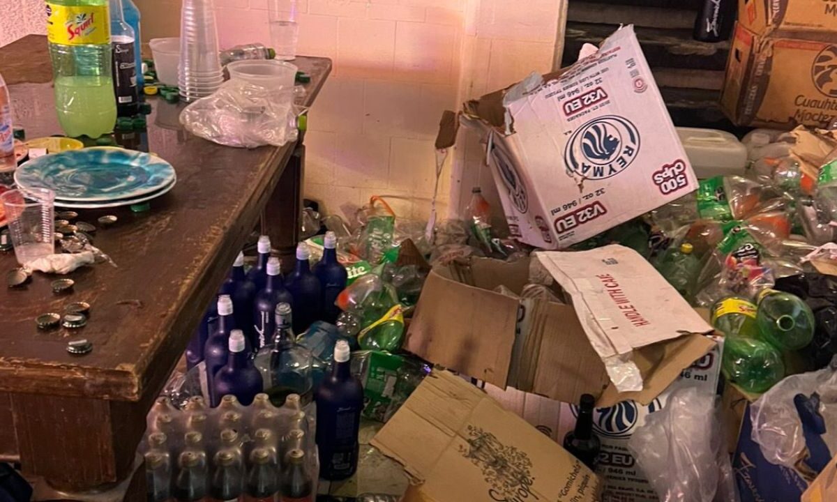 La alcaldesa de Cuauhtémoc, Alessandra Rojo de la Vega, destacó las condiciones insalubres del lugar, el hallazgo de decenas de bebidas alcohólicas y el uso de un ataúd como hielera; el domicilio fue clausurado por la Fiscalía.
