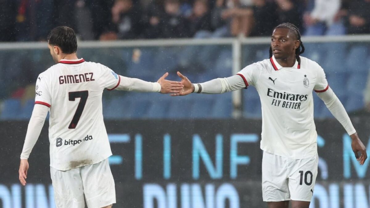 En 16 partidos jugados como elemento del Milan, Santiago Giménez suma cuatro goles y tres asistencias desde su llegada al equipo en enero