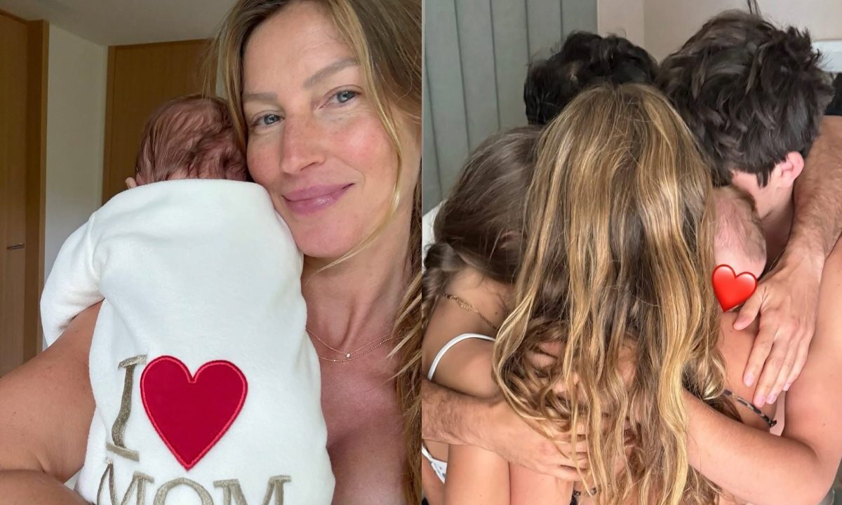 Luego de que se reportara que la modelo Gisele Bündchen dio a luz a su bebé y mantuviera todo en misterio, hoy mediante sus redes sociales mostró por primera vez al recién nacido producto de su relación con Joaquim Valente.
