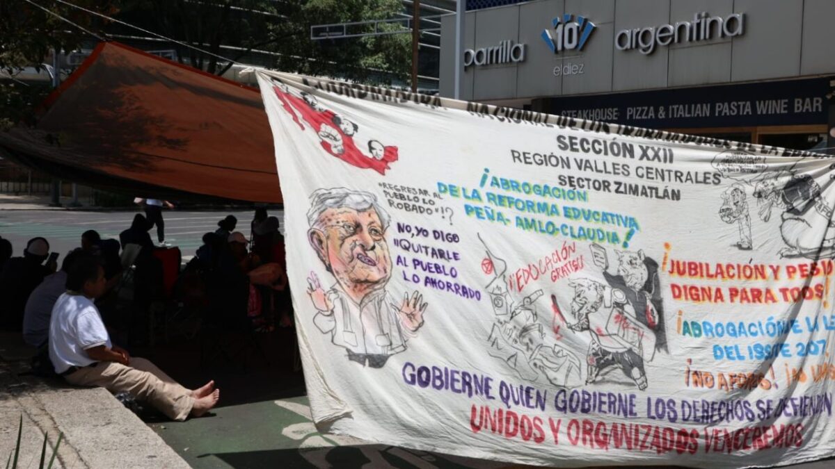 Tras 14 días de movilizaciones, el Gobierno instó a la CNTE a priorizar el bienestar de sus alumnos y "el bien común" de la ciudadanía.