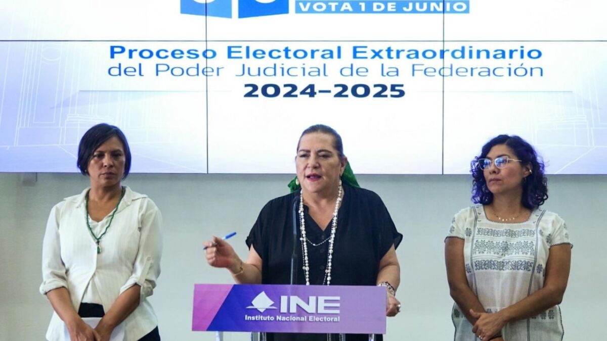 El INE informó que al término de la jornada de elección judicial, estimarán e informarán los niveles de participación ciudadana.