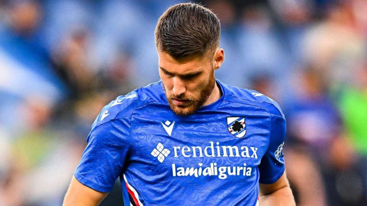 La Sampdoria descendió por primera vez a la tercera división del futbol italiano.