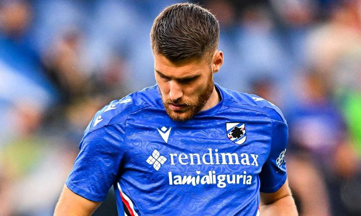 La Sampdoria descendió por primera vez a la tercera división del futbol italiano.