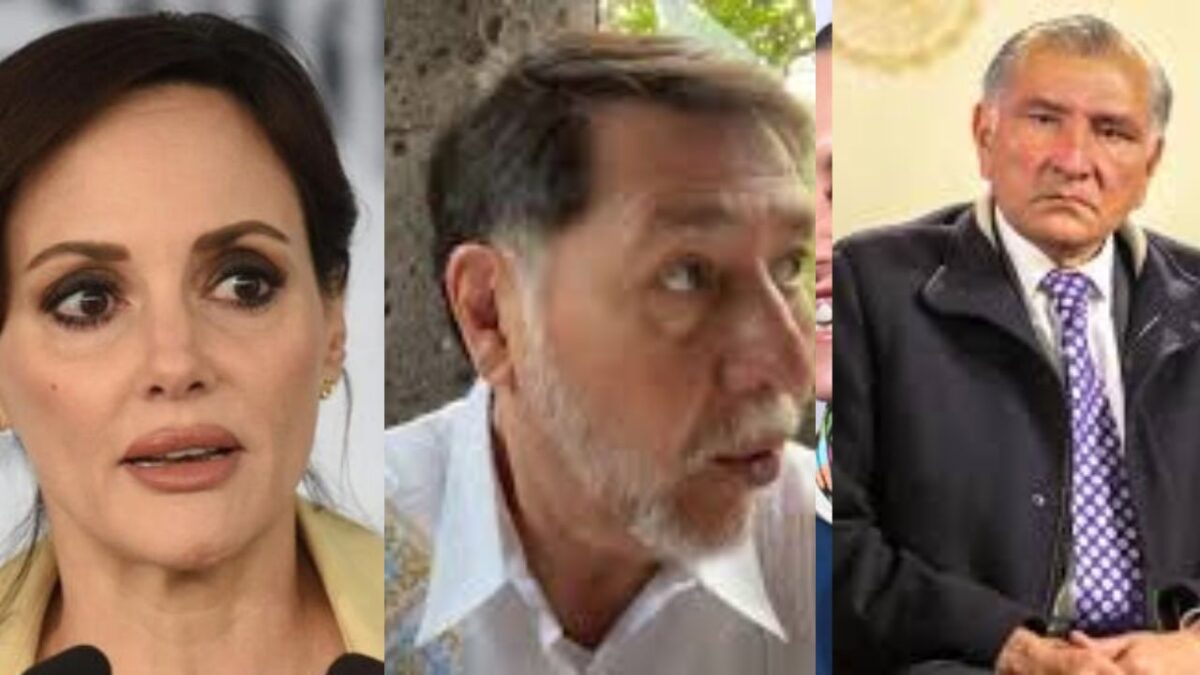 Lilly Téllez increpa a Noroña y Adán Augusto la llama 'loca' y mentirosa'