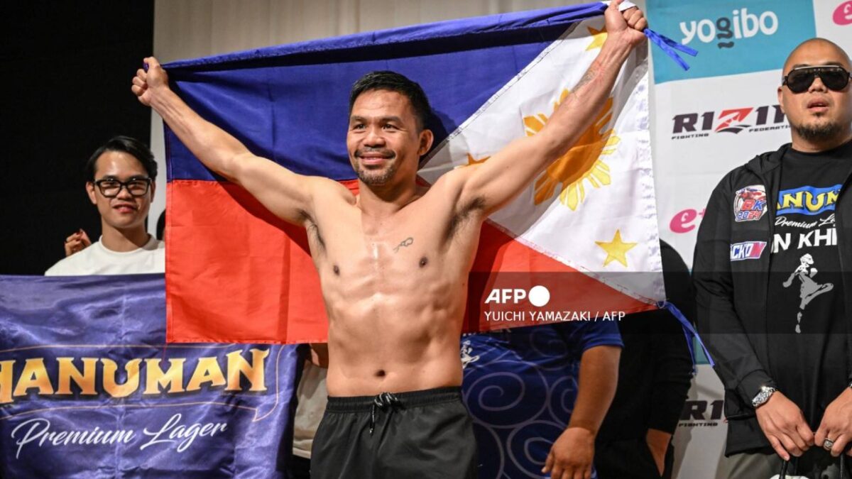 Manny Pacquiao saldrá del retiro y enfrentará al estadounidense Mario Barrios.