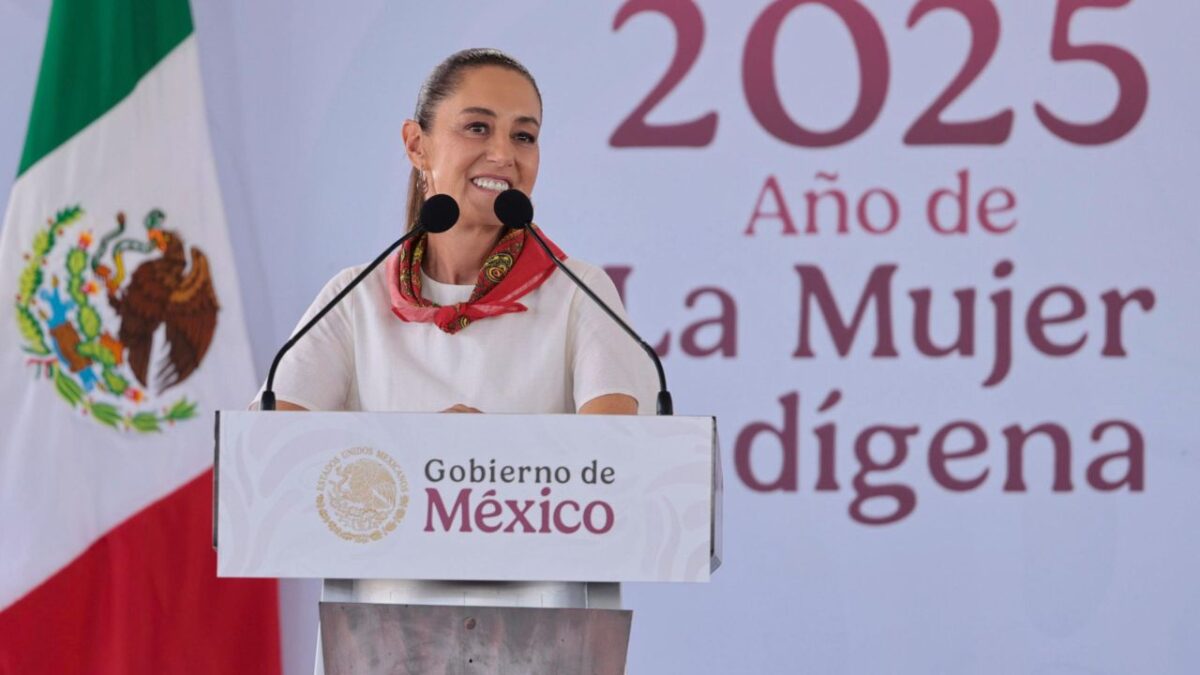 México es el país más democrático sobre la tierra, responde Sheinbaum a expresidentes