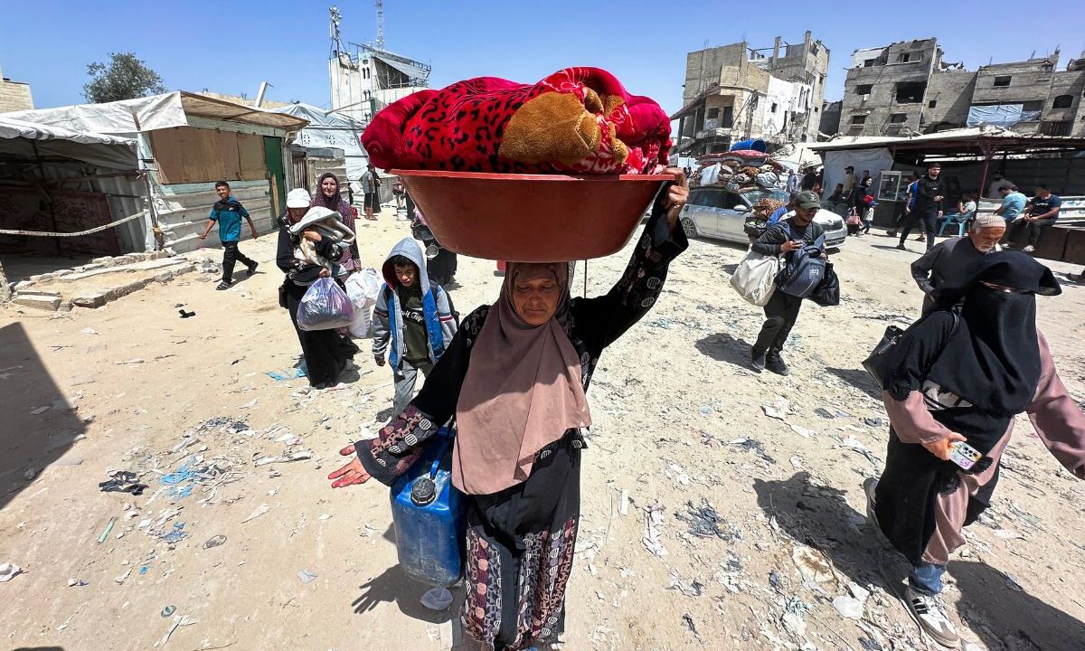 La OMS advierte que dos millones de personas enfrentan hambre severa en la Franja de Gaza; mientras 22 países exigen la reanudación de suministro humanitario