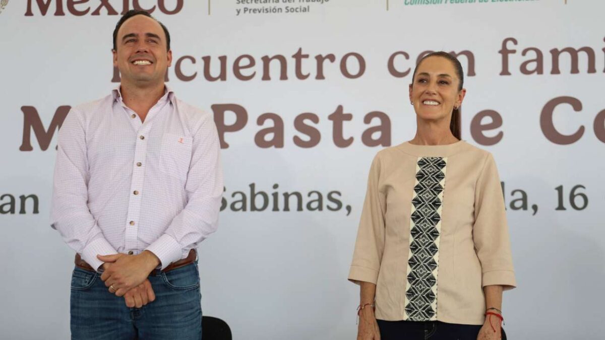 Sheinbaum subrayó que el Gobierno no se irá de la mina de Pasta de Conchos hasta que se dé con las 63 víctimas.