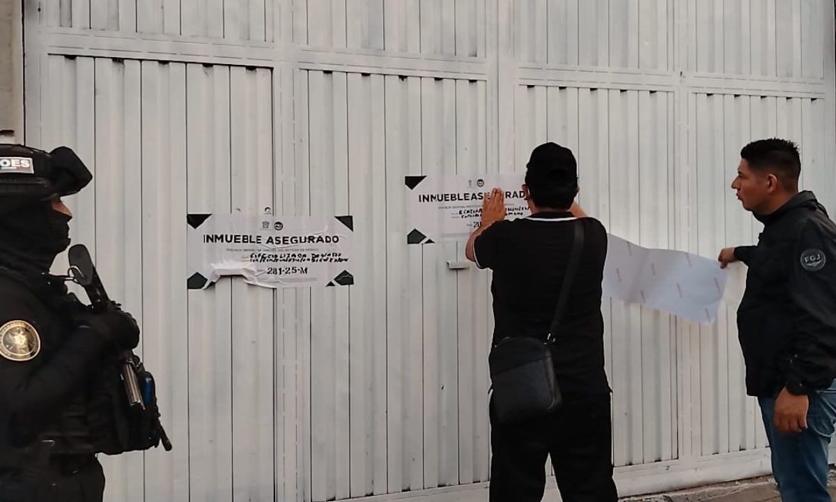Tras un operativo, recuperan una vivienda en Ecatepec invadida por el grupo delictivo “Los 300”.