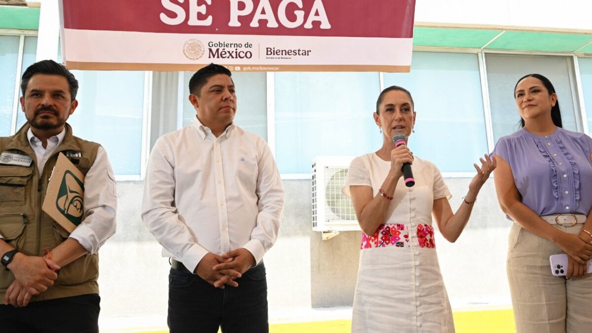 La presidenta Claudia Sheinbaum dijo que renunció a nombrar a los ministros para que los eligiera el pueblo.