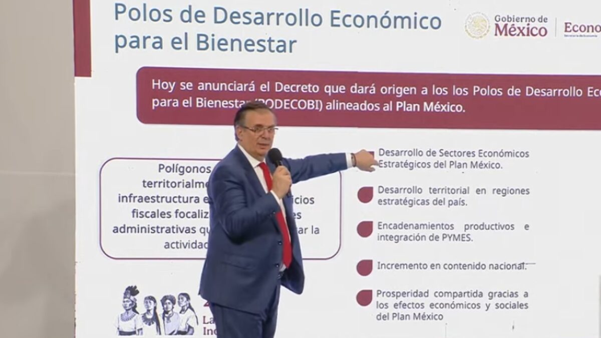 Ebrard, informó que en 2025 se tiene una inversión extranjera directa de 21.4 mil millones de dólares