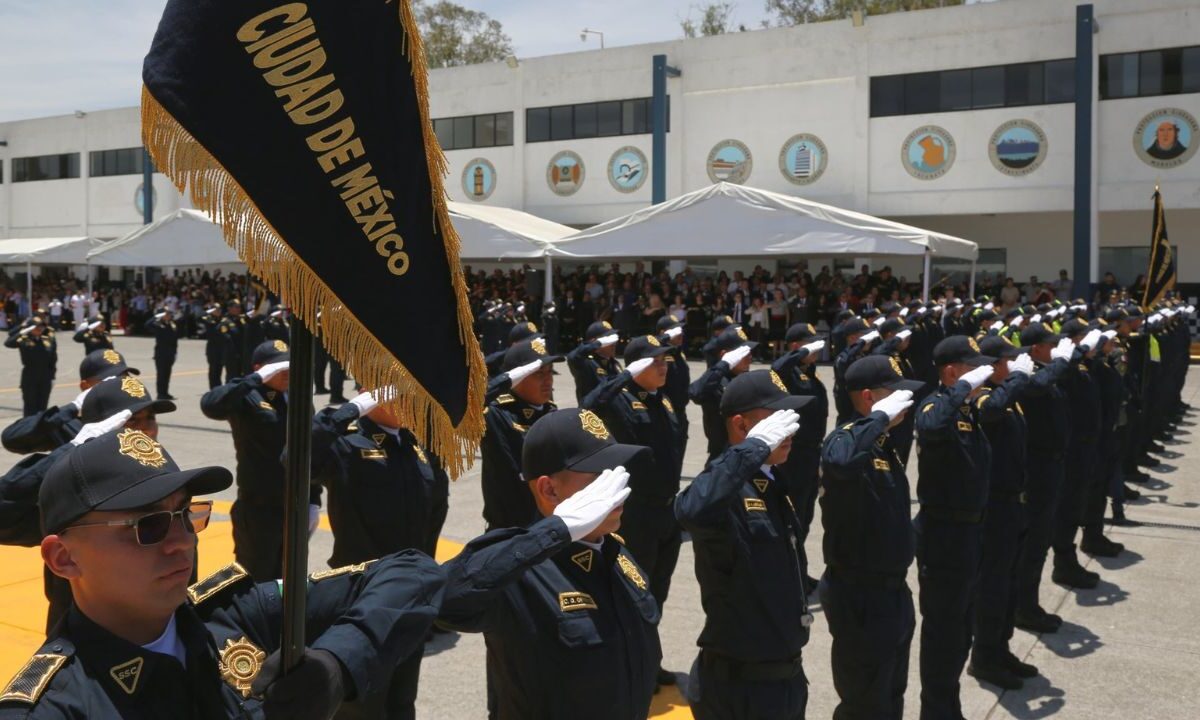 Se graduaron 256 policías con Perfil de Proximidad pertenecientes a la Generación 293 de la Secretaría de Seguridad Ciudadana (SSC).