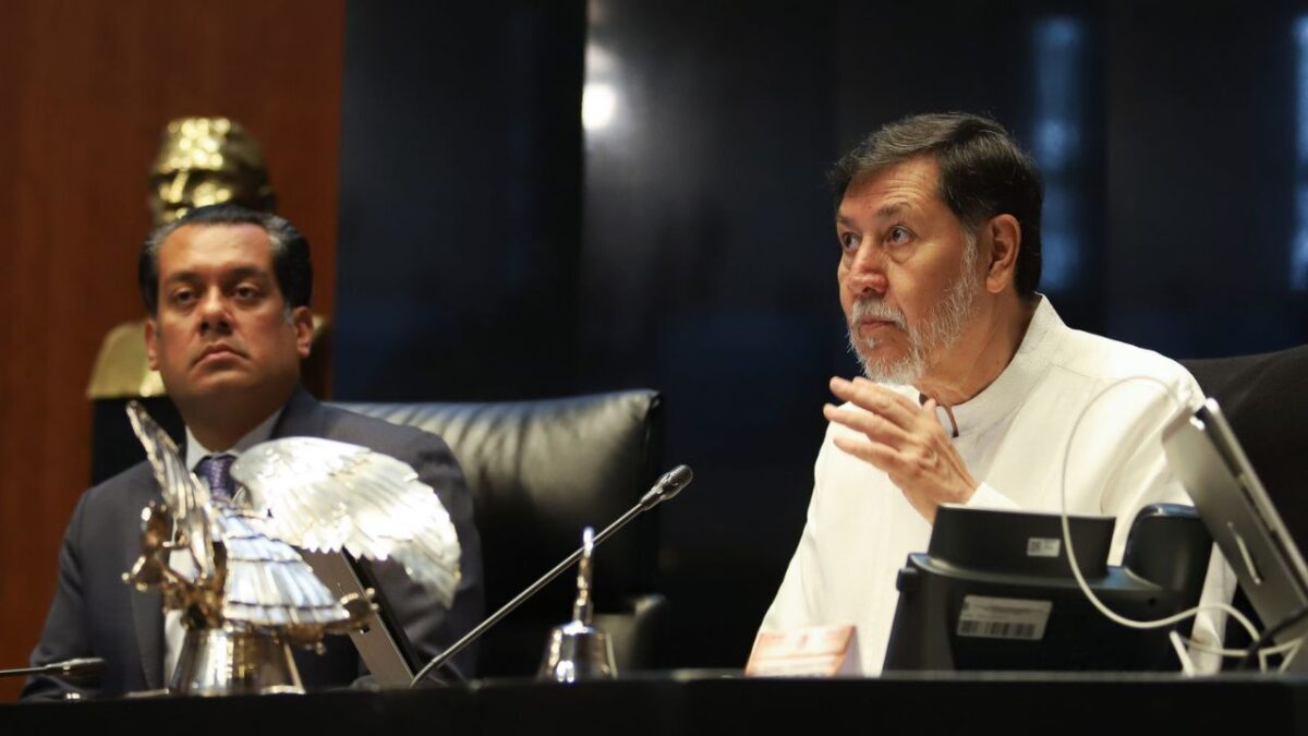 Señalan a Gutiérrez Luna y Noroña por campaña ilegal contra candidatos judiciales.