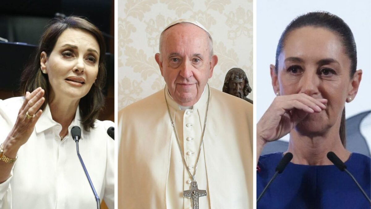 Lilly Téllez señaló a la presidenta Sheinbaum por ofender al Papa y los católicos mexicanos al no asistir a los funerales de Francisco.