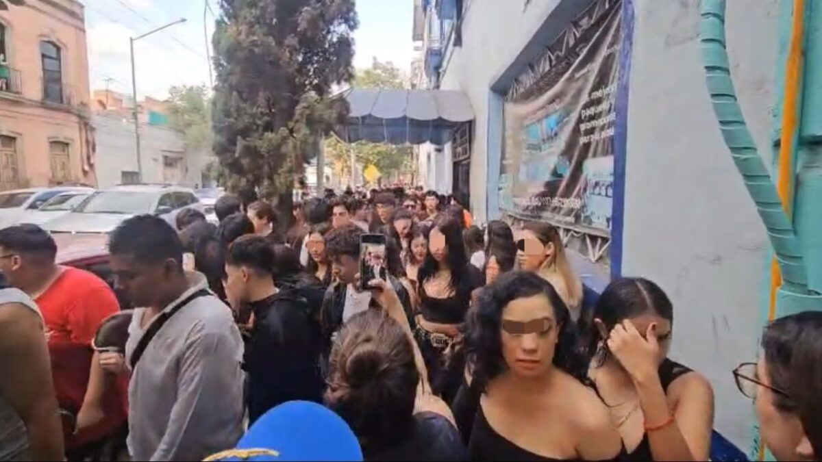 Autoridades de la Cuauhtémoc suspendieron una fiesta clandestina en la colonia Guerrero donde había 800 menores, 5 de ellos intoxicados.