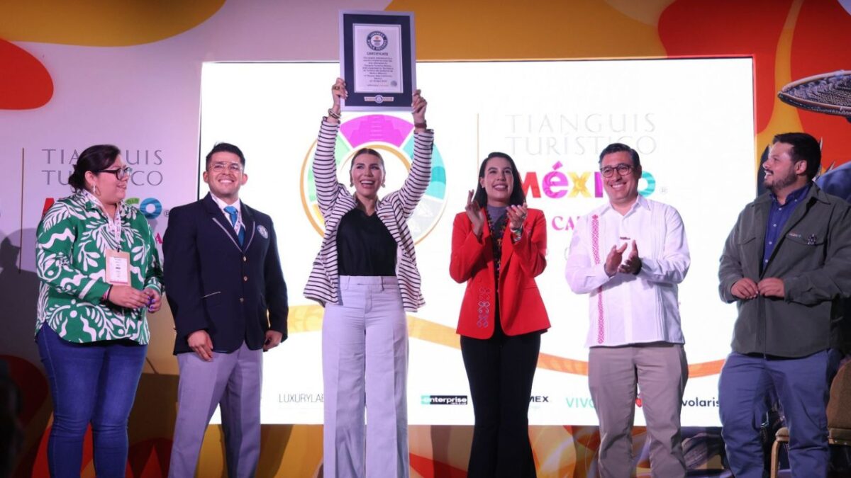 La secretaria de Turismo presentó los resultados del segundo Tianguis Turístico más exitoso en 50 años, que fue acreedor a un Récord Guinness.
